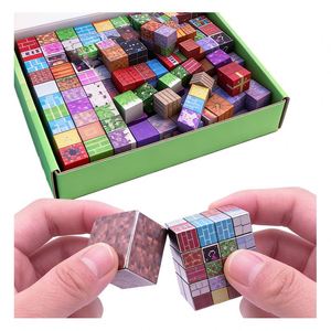Blocs de construction magnétiques sur le thème de la science-fiction fantastique, jouets éducatifs sensoriels STEM en PVC, blocs d'apprentissage créatifs à empiler - Product Image 4