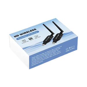 Trasmettitore e Ricevitore Wireless HDTV in Plastica da 50M, Estensore per Proiettore, Riproduzione Audio e <span class=keywords><strong>Video</strong></span>, Ricetrasmettitore - Product Image 4