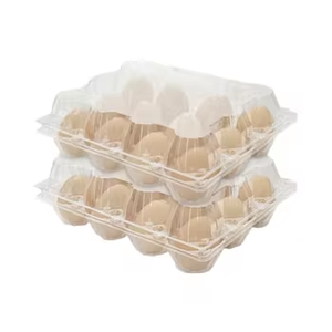 Vendita calda monouso trasparente per animali domestici in <span class=keywords><strong>plastica</strong></span> per imballaggio di uova all'ingrosso 12 pacchetti di <span class=keywords><strong>plastica</strong></span> per animali domestici porta uova di anatra - Product Image 3