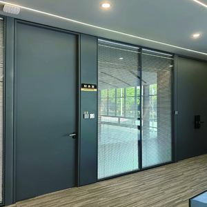 Eco-Friendly Steel Structure Exterior <strong>Wall</strong> Panel Fire-Rated Demountable Office <strong>Partition</strong> Soundproof Room Warehouse Workshop - Product Image 5