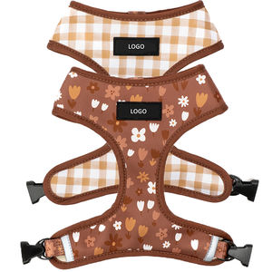 Grosir rompi <span class=keywords><strong>Harness</strong></span> anjing sesuai dada <span class=keywords><strong>Harness</strong></span> hewan peliharaan reversibel Set mewah Fashion bernapas Dachshund - Product Image 5