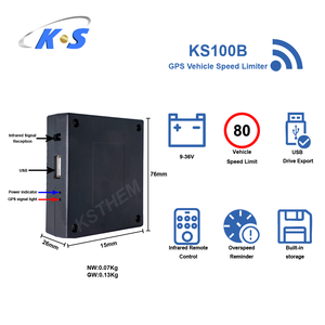 Traceur <span class=keywords><strong>GPS</strong></span> de camion de haute qualité, régulateur de vitesse du véhicule avec dispositif de contrôle de limiteur de vitesse pour camion, bus, voiture - Product Image 3
