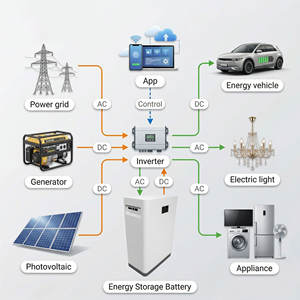 Paquete de Baterías de Almacenamiento de Energía Solar Residencial con Opciones de 2.5kWh, 5kWh, 10kWh, 15kWh y 20kWh - Product Image 1