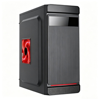 Caja de Torre para PC de Escritorio ATX Micro ATX Más Vendida, 7 Ranuras PCI, 2 HDD, 2 SSD, Soporte para Múltiples Ventiladores, Accesorios para PC de Escritorio