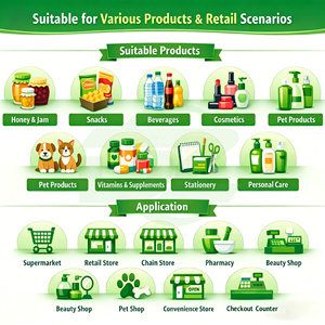 Support de présentation de comptoir en PVC personnalisé pour livres, magazines, bandes dessinées, livres d'histoires pour enfants, papeterie, vente au détail pour les librairies - Product Image 4