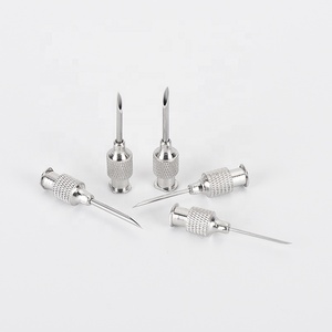 <span class=keywords><strong>Aiguille</strong></span> vétérinaire réutilisable en acier inoxydable à embout moleté <span class=keywords><strong>pour</strong></span> injection animale (bétail, porcs, moutons) - Product Image 4