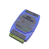Convertidor Industrial USB a RS485 RS232 RS422, Adaptador de Puerto Serie Triple Combo con Aislamiento Óptico para Telecomunicaciones