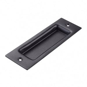 ฮาร์ดแวร์ประตูบานเลื่อนสีดำทันสมัย WEKIS พร้อมมือจับสำหรับประตูแบบ Pocket Door สำหรับใช้ในคลังสินค้าและอพาร์ตเมนต์ - Product Image 6