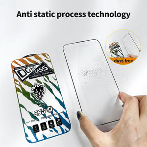 Protector de pantalla antihuellas dactilares para iPhone 17 Air 16 15 14 13 12 11 Pro Max ESD vidrio templado antiestático - Product Image 4