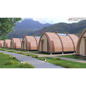 บ้านสำเร็จรูปไม้โค้ง HEGE ดีไซน์เรียบง่ายสไตล์ชนบท ติดตั้งง่าย - Product Image 1