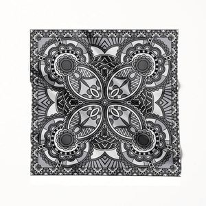 Écharpe personnalisée sur mesure avec votre propre design pour les maisons de mode haut de gamme, impression d'écharpes personnalisées qui incarnent toujours le luxe et l'exclusivité - Product Image 2