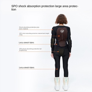 ชุดป้องกันสำหรับเล่นสกี, ชุดป้องกันป้องกันแรงกระแทกสำหรับใส่เล่นสกีขี่จักรยานใส่ได้ทั้งชายและหญิงชุดเกราะนิรภัยสำหรับผู้ใหญ่ - Product Image 5