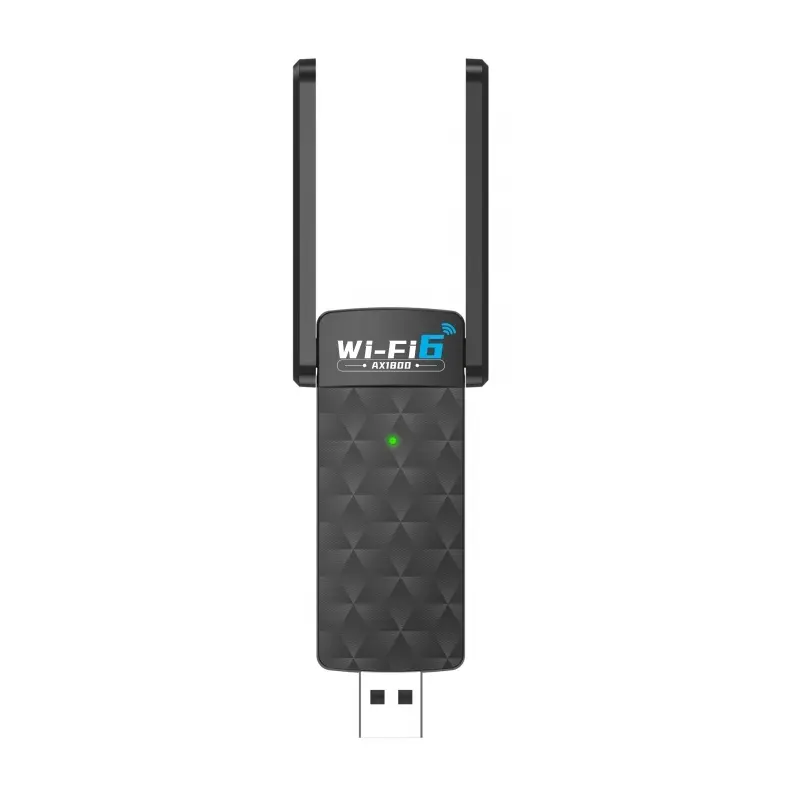 Scheda di rete Wireless connessione stabile di alta qualità Dual Band 1800M WIFI6 USB adattatore WIFI