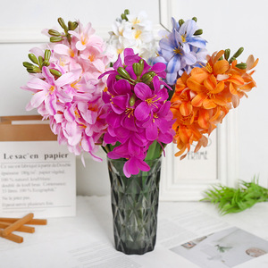 للبيع بالجملة زهرة صفير صناعية عالية الجودة مصنوعة يدويًا لمسة حقيقية حرير صفير لتزيين الزفاف - Product Image 2