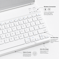 Nouvelle tablette Android 15 WiFi 10,1 pouces avec stylet MTK inclus, prête pour le jeu, longue autonomie, design fin, stockage extensible, SLIM 4G pour enfants