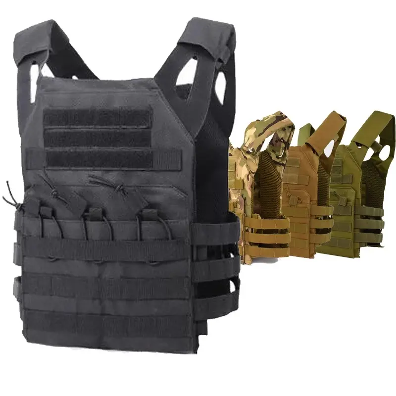Gujia Tactical Vest Gear Large Inventory Lightweight Laser Cut JPC CP Security Multicam Plate Carrier for Tactical Supplies