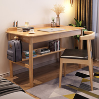 Bureau d'ordinateur moderne pour la maison et le bureau, en bois massif durable, grand bureau de jeu et d'étude avec tiroir et armoire de rangement, vente chaude