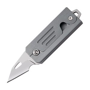 Mini couteau de démontage, livraison express, lame tranchante, haute dureté, pliable, portable, porte-clés, couteau à fruits - Product Image 5