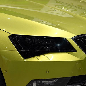 Film de protection de phare de voiture Transparent noir TPU autocollant pour Skoda Superb 3 3V B8 2015 <span class=keywords><strong>2016</strong></span> 2017 2018 2019 2020 accessoires - Product Image 1