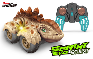 Chất lượng hàng đầu đa hướng Trôi Dạt trẻ em khủng long xe đồ chơi 360 độ nhào lộn khủng long <span class=keywords><strong>RC</strong></span> diễn viên đóng thế xe với ánh sáng - Product Image 4