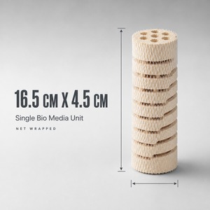 Medio Filtrante para Acuarios de Agua Dulce, Columna Biológica de Cerámica, Casa de Bacterias Porosa para un Agua Saludable en el Acuario - Product Image 2