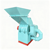 Broyeur de sciure de bois multifonctionnel 22KW 2T/H avec moteur pour déchets de bois, bambou, livres, pailles de culture