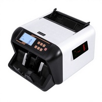 Compteur de monnaie multi-devises personnalisé avec détection UV, vitesse de 900 pièces/min pour dollar américain, dollar canadien, dollar malaisien