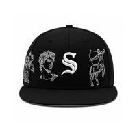 Casquette Snapback Originale Neuve Jon Stan en Gros, Casquette de Baseball en Coton à Visière Plate avec Broderies et Écussons, Gorras Deportiva