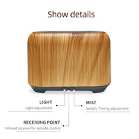 Diffuseur d'aromathérapie à flamme directe d'usine, 150 ml, USB, ultrasonique, flamme 3D colorée, diffuseur d'arômes LED pour la maison, la chambre à coucher, le bureau