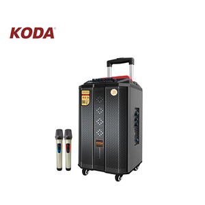 Altavoz inalámbrico portátil <span class=keywords><strong>KODA</strong></span>, altavoces Subwoofer recargables, caja de Audio de escenario con carrito de 8 pulgadas, altavoz con micrófono - Product Image 6
