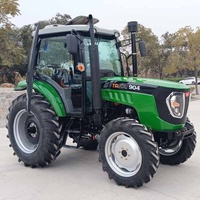 Tracteur agricole multifonctionnel 85 CV avec certification CE, moteur 60 CV, 70 CV, 80 CV, boîte de vitesses hydraulique, prix 1500