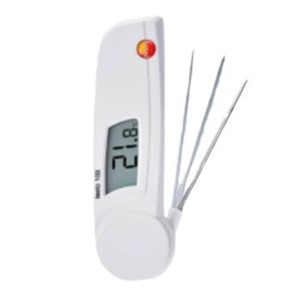 Termómetro Plegable de Alta Precisión LOOBO Testo103, Sonda Portátil para Medir la Temperatura de Alimentos, 1 Año de Garantía - Product Image 2