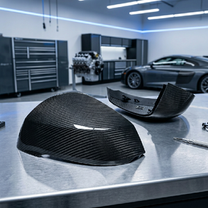 Droge carbon fiber M35i stijl zijspiegelkap vervanging voor BMW 1 2 Serie X1 X2 - Product Image 3
