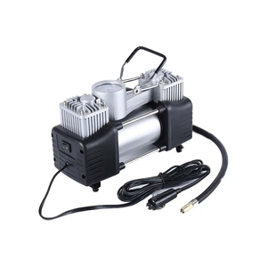 Single Cylinder <strong>Car</strong> Air Compressor Electric Inflator with Tire Pressure Monitor 12V Air <strong>Blower</strong> for Vehicle - Product Image 2