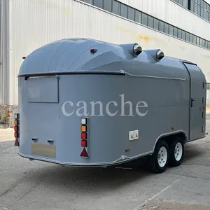 Carrito de Comida Estándar Australiano para Hamburguesas y Papas Fritas, Camión de Comida Móvil para la Venta en la Calle - Product Image 2