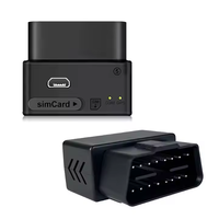 Traceur GPS OBD à brancher pour camions et taxis, dispositif de gestion de flotte avec surveillance vocale, alarme de vitesse, plug-and-play, traceur OBD pour voiture