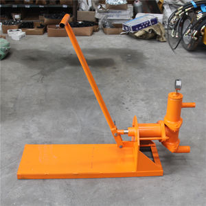 ミニマニュアルグラウティングポンプ付きホッパーマニュアル手操作式セメントグラウティングポンプ壁グラウティング用 - Product Image 2