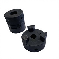 Accouplement flexible en fer fonte sur mesure, type araignée à mâchoires en L, connexion d'arbre OEM, diamètre de trou de 10 mm, marque XSE pour axe