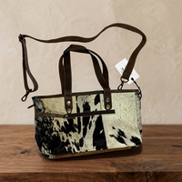 Tas Selempang Kulit Asli B.S INTERNATIONAL Handicrafts, Resleting, Tali Bahu, Vintage, Modis, Ringan, Cocok untuk Belanja