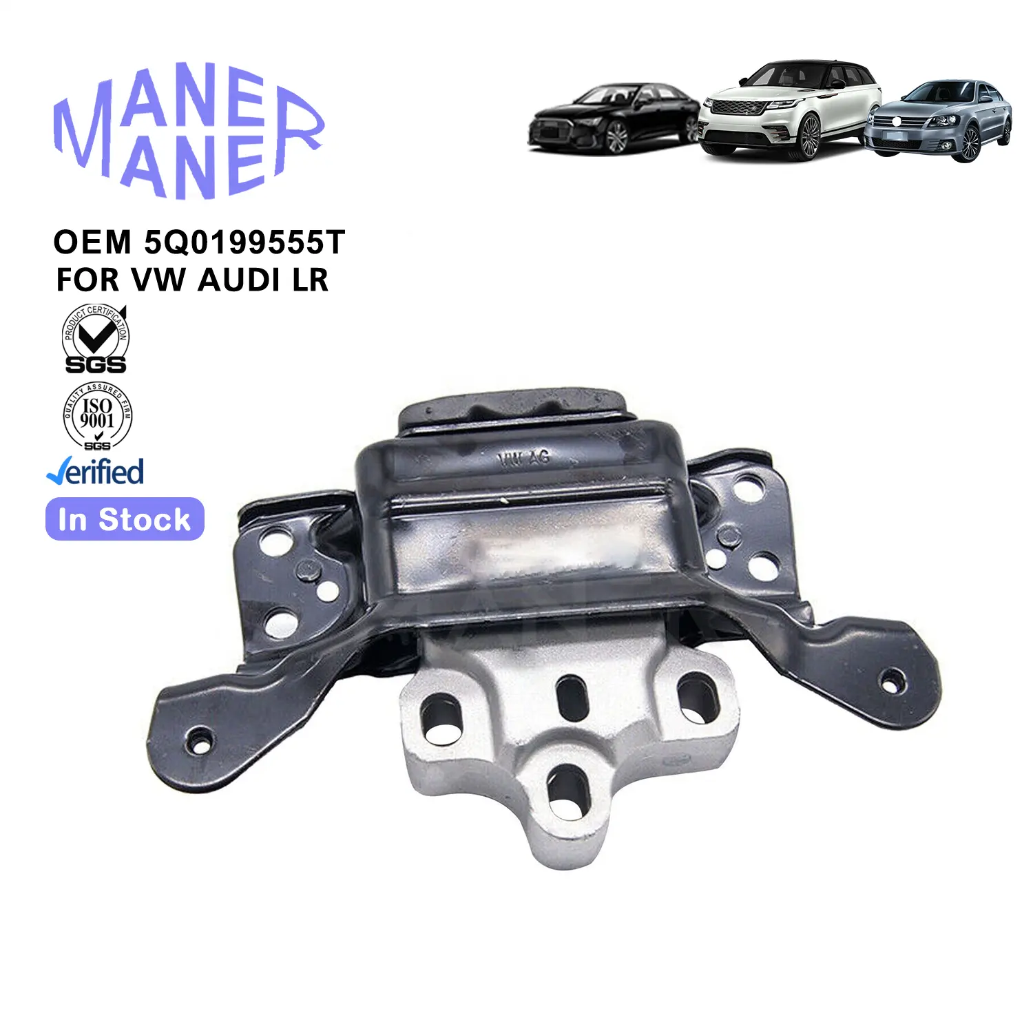 Maner Auto Auto Reserveonderdelen 5q0199555T Echt Goede Prijs Motor Motor Mount Voor Audi A3 Tt Vw Golf