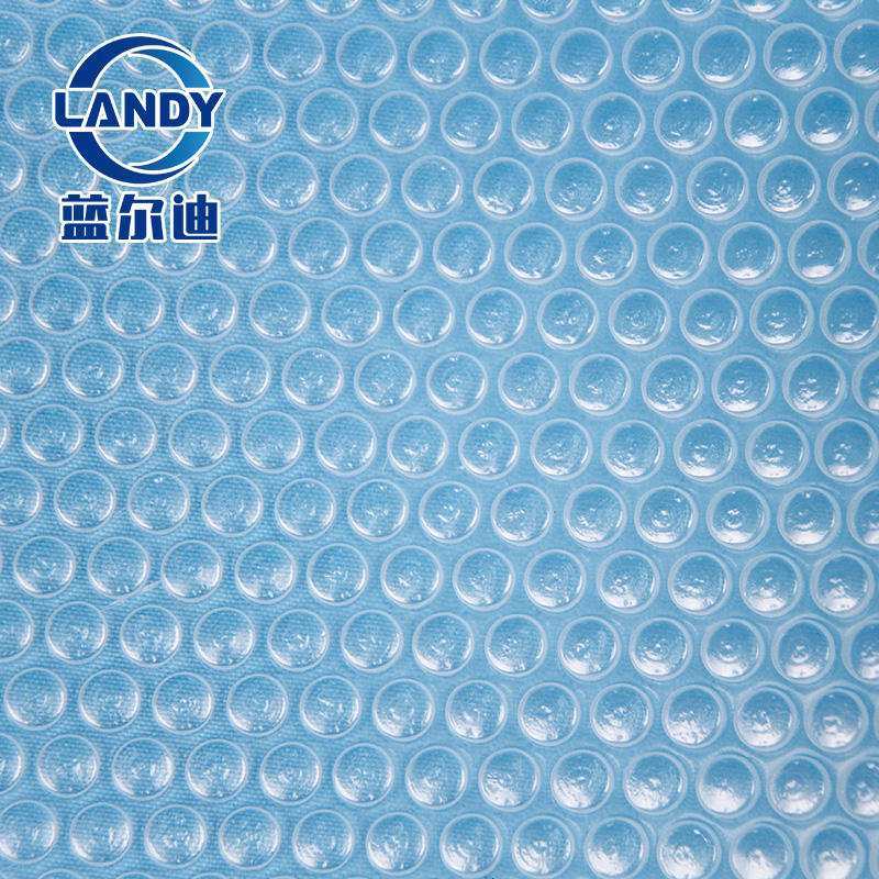 White swimming pool cover