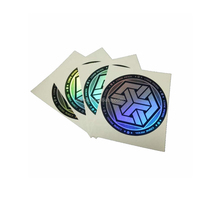 Grosir stiker cangkang telur Hologram grafiti vinil penggunaan satu kali Hologram