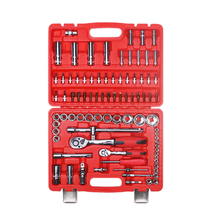 Gatmatic 20V CR-V chuyên nghiệp cơ khí Ratchet ổ cắm hộp công cụ thiết lập nóng bán OEM hỗ trợ thép carbon tua vít - Product Image 3