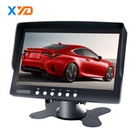 Support-Anpassung 7-Zoll-Einzelbild-Display Bus-Auto-Rückfahr monitore 2-Kanal-7-Zoll-Auto-Monitor