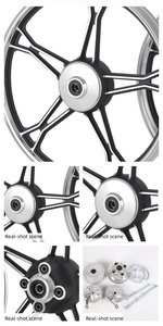 ดุมล้ออะลูมิเนียมฟอร์จ รุ่น CG125 พร้อมเบรกดรัมคู่ จัดส่งตรงจากโรงงาน - Product Image 5