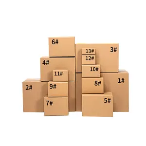 Carton wholesale express packing box moving carton packing box thickening 5 layers carton gift box