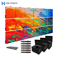 Nouvel Arrivage Écran LED Portable d'Extérieur King VisionLed P3.9 P4.8, Panneau d'Affichage Vidéo 500x500mm, Luminosité 6500, Garantie 5 Ans