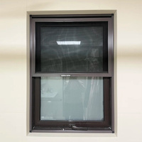 Puerta Plegable de Aluminio Yuantai Moderna con Ventana Vertical de Vidrio, Impermeable, Tipo Acordeón, para Balcón, Patio y Hogar