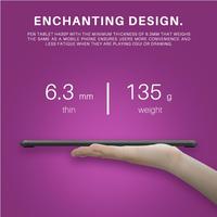 HUION — tablette graphique H430P, d'écriture et compacte, outil de dessin avec stylet, Animation et film