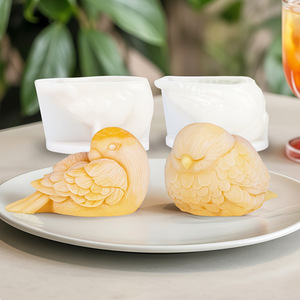 3D Silicone Bird <b>Mold</b> For <b>Candle</b> Making Baking Cake Mousse Jewelry Epoxy DIY Craft <b>Mold</b> Valentine'S Day Gift - Product Image 4